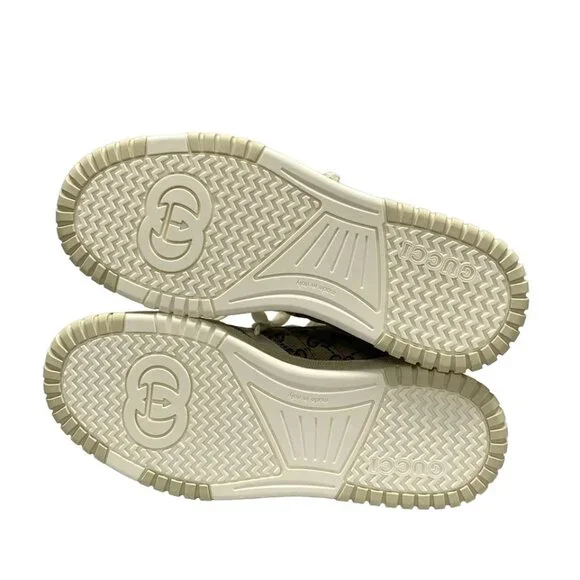 GUCCI Gucci Reweb White Beige Multi Leather Jacquard - Sneakers 667-082325 - Picture 7 of 11